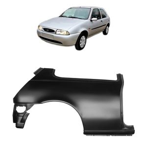 Lateral Traseira Fiesta Hatch 96 A 2002 Street 2003 A 2007