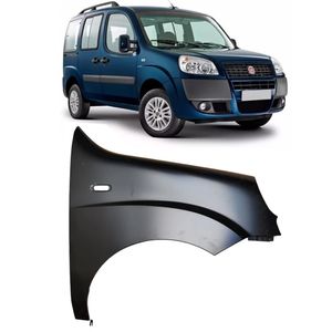 Paralama Dianteiro Doblo 2009 2010 A 2021 Com Furo Emblema
