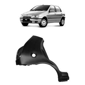 Lateral Traseira Palio 96 97 A 2000 4 Portas Com Alojamento