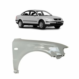 Paralama Dianteiro Passat 1997 98 99 2000 Com Furo Pisca