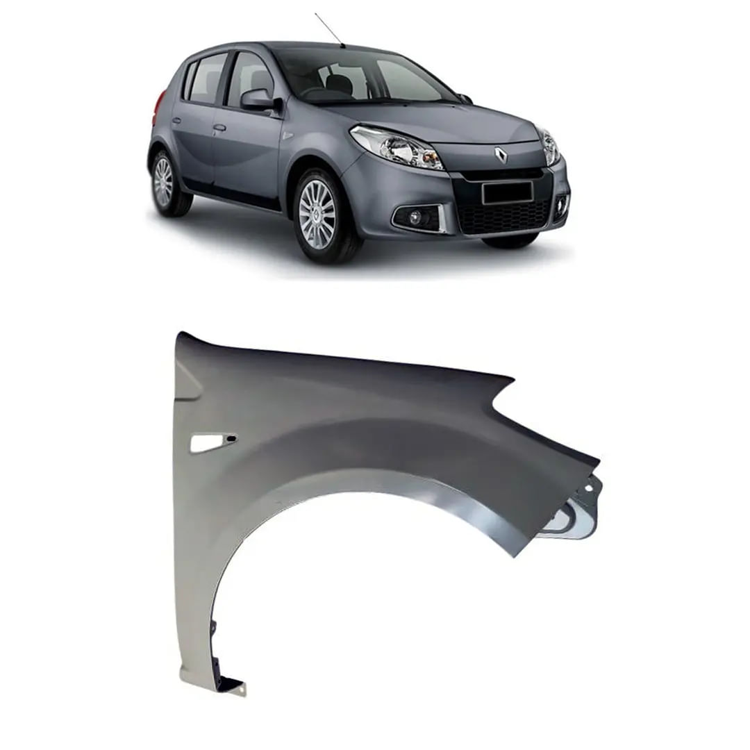 Paralama Dianteiro Sandero 2008 2009 2010 2011 2012 2013 - Fuscão Preto