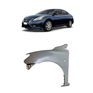 Paralama Dianteiro Sentra 2013 2014 2015 2016 Com Furo Pisca