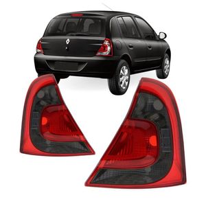 Lanterna Traseira Clio Hatch 2013 2014 2015 2016 Fume