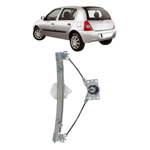 Maquina Vidro Traseira Manual Clio 1999 A 2016
