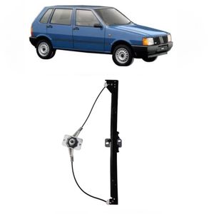 Maquina Vidro Dianteira Manual Uno 1985 86 87 A 2009