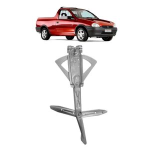 Maquina Vidro Dianteira Manual Corsa Pick Up 1994 A 2002