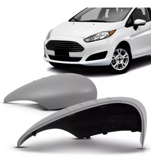 Capa Retrovisor New Fiesta 2010 A 2013 Primer Com Furo Pisca