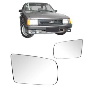 Refil De Retrovisor Chevette Chevy Marajo 1987 88 89 A 1993