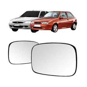 Refil De Retrovisor Escort Zetec Fiesta 1996 97 98 99 A 2002