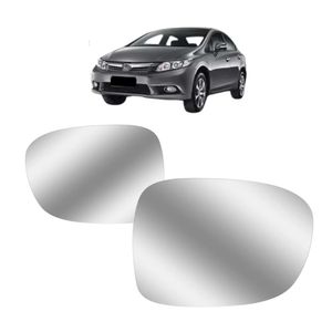 Refil De Retrovisor Civic 2012 2013 2014 2015 2016