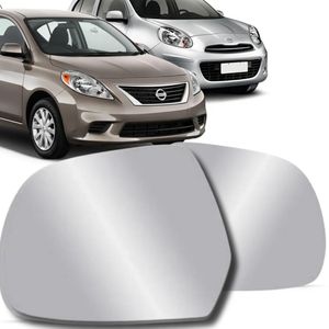 Refil De Retrovisor March E Versa 2011 2012 2013 2014 A 2019