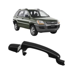 Macaneta Externa Traseira Sportage 2005 2006 A 2010 Sem Furo