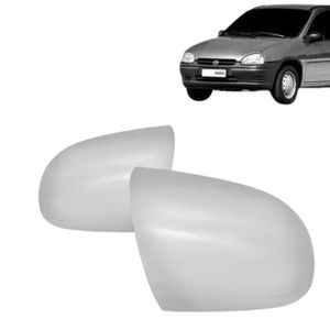 Capa De Retrovisor Corsa  1994 95 96 A 2012 Base Branco