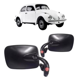 Retrovisor Fusca Mexicano 1959 60 61 62 A 1996 preto