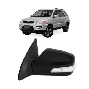 Retrovisor Sportage 2005 2006 2007 A 2010 Eletrico Com Pisca