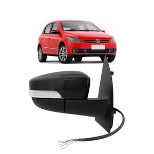 Retrovisor Gol Voyage 2009 2010 2011 Eletrico Com Pisca