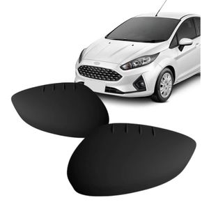 Capa De Retrovisor New Fiesta 2013 A 2019 Sem Furo Pisca