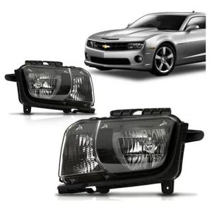 Farol Camaro 2015 2016 2017 Mascara Negra