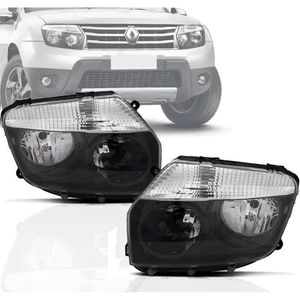 Farol Duster 2010 2011 2012 2013 2014 Mascara Negra