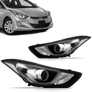 Farol Elantra 2015 E 2016 Com Led