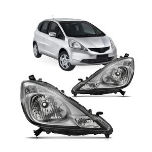 Farol Fit 2009 2010 2011 2012 Mascara Cromada