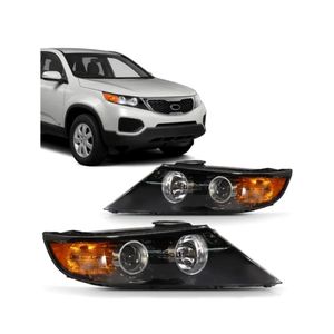 Farol Sorento 2011 2012 2013 2014 Mascara Negra