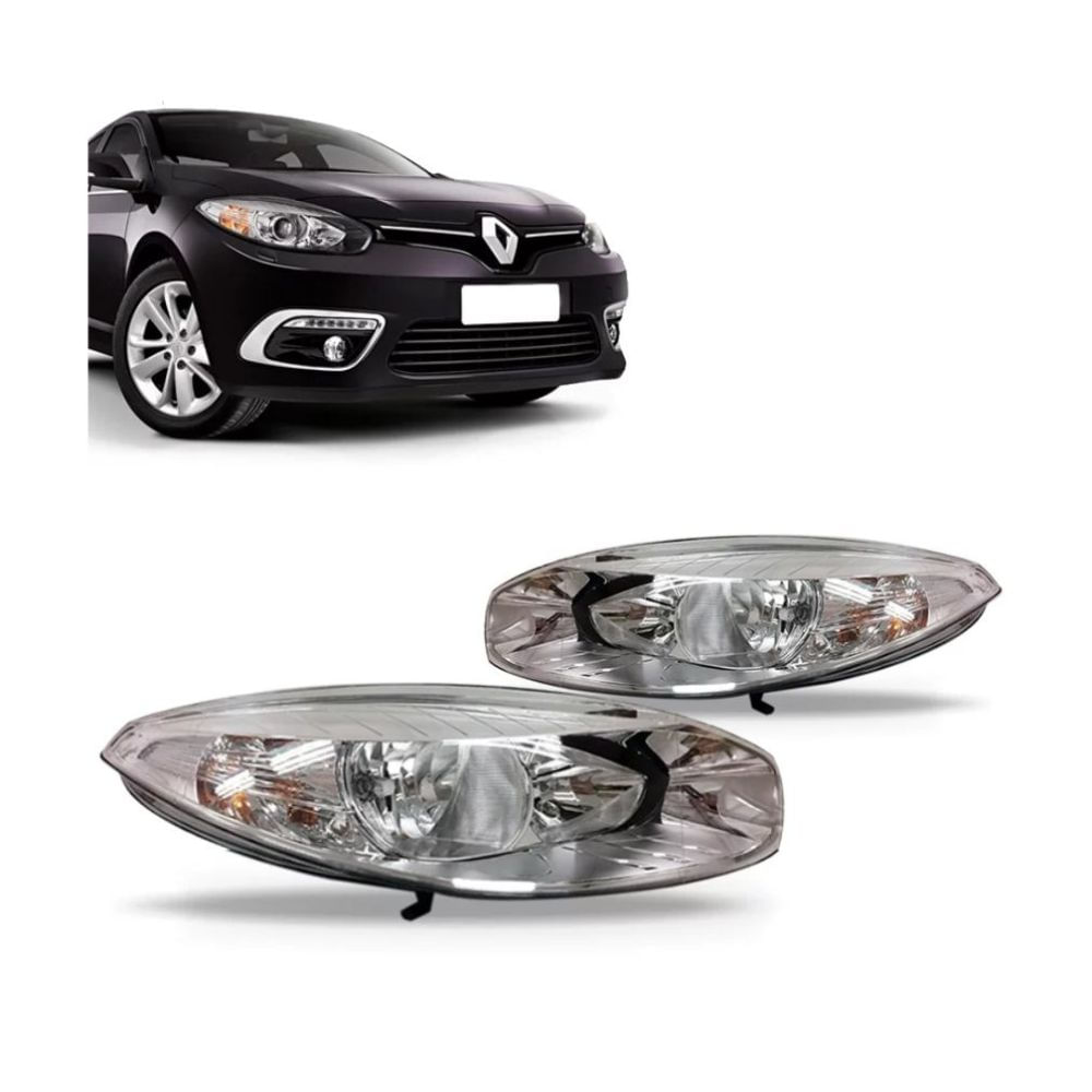 Farol Fluence 2010 2011 2012 2013 2014 2015 - Fuscão Preto