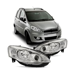 Farol Idea 2010 2011 2012 Moldura Metalizada