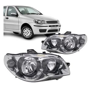 Farol Palio Ex Elx Fire 2004 A 2014 Manual Canhao Preto
