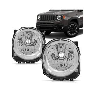 Farol Renegade 2015 2016 2017 H4 Regulagem Eletrica