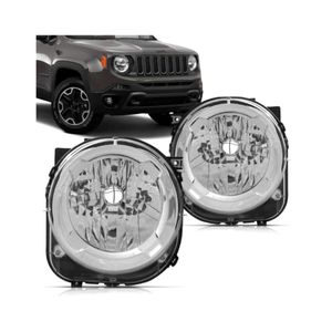 Farol Renegade 2015 2016 2017 H4 Regulagem Eletrica