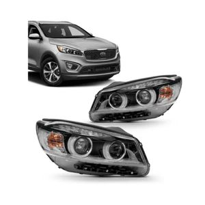 Farol Sorento 2015 2016 2017 2018 Mascara Negra