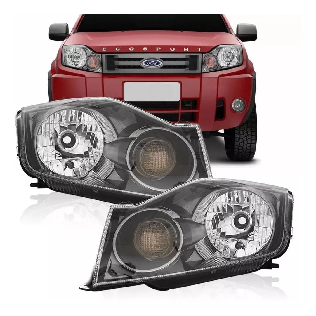 Farol Ecosport 2008 2009 2010 2011 2012 Cromomix - Fuscão Preto