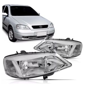 Farol Astra 1998 1999 2000 2001 2002 Mascara Cromado