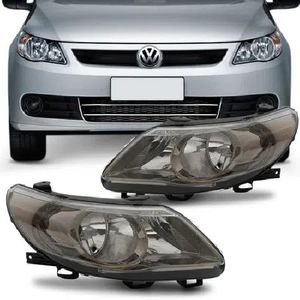 Farol Gol Saveiro Voyage 09 A 12 G5 Foco Duplo Mascara Cinza