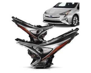 Farol Prius 2017 2018 Mascara Cromada