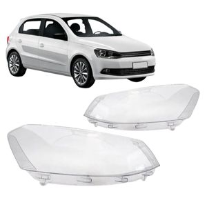 Lente Farol Gol Voyage Saveiro 2013 A 2016 G6 Foc Simples