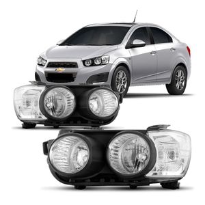 Farol Sonic 2012 2013 2014 Anel Preto