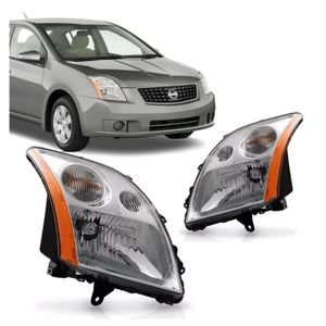 Farol Sentra 2007 2008 2009 Mascara Cromada