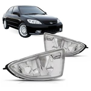 Farol Milha Civic 2004 2005 2006
