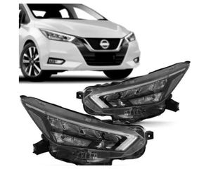 Farol Versa 2020 2021 2022 Manual Com Led