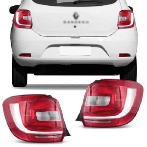 Lanterna Traseira Sandero 2015 2016 2017 2018 Bicolor