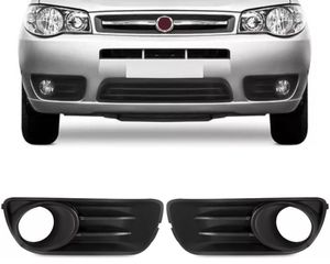 Grade Lateral Parachoque Palio Economy 2009 A 2014 Com Furo