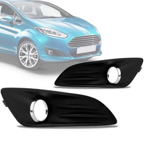 Grade Lateral Parachoque Fiesta Hatch 2013 2014 2015 A 2018