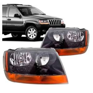 Farol Cherokee 1998 1999 2000 2001 Limited Mascara Cromada