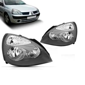 Farol Clio  2003 2004 2005 2006 A 2012 Mascara Cinza