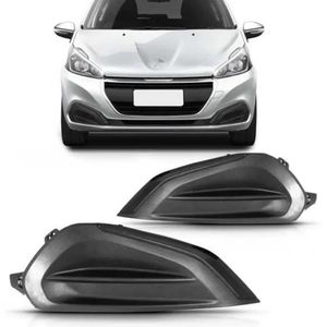 Grade Parachoque 208 2017 2018 2019 Sem Furo Para Milha