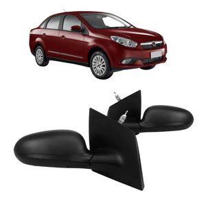 Retrovisor Grand Siena 2012 2013 2014 A 2018 Com Controle
