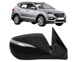 Retrovisor Santa Fe 2013 2014 2015 Eletrico Com Pisca