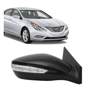 Retrovisor Sonata 2011 2012 2013 Eletrico Com Pisca